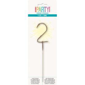 Numeral Sparkler - 2  | Candles