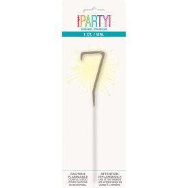 Numeral Sparkler 7  | Candles