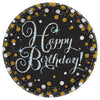 Sparkling Celebration 9in Round Prismatic Plates 8ct