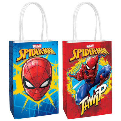 Spider-Man™ Webbed Wonder Printed Paper Kraft Bags 8ct.