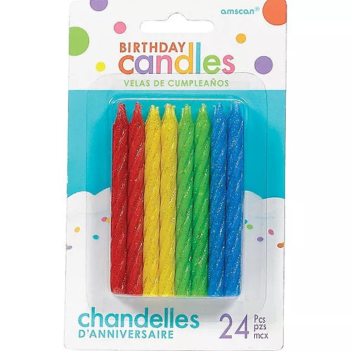 21st Birthday Party Favors, Spiral Hair Ties