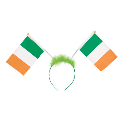 St. Patrick's Day Irish Flag Bopper Headband