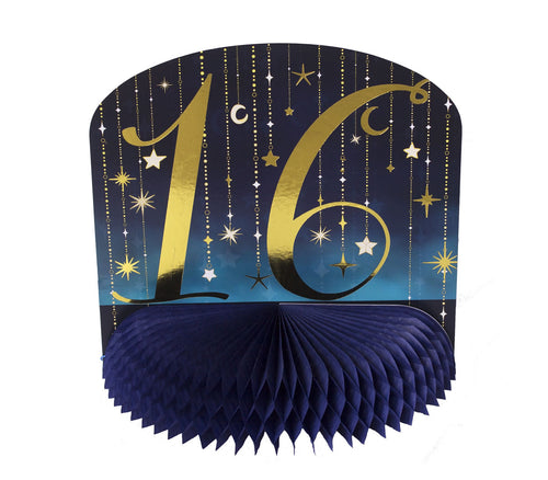 Sweet 16 Centerpiece Starry Night | Milestone Birthday