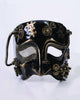 Metallic sheen steampunk gear mask