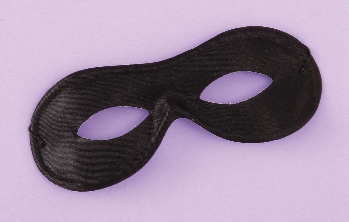 Masquerade Eye Mask Black