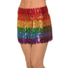 Stretchy Sequin Rainbow Shorts