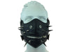Faux Leather Spike Mask