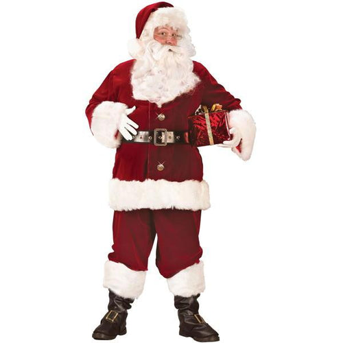 Santa Clause Velvet Costume