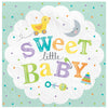 Sweet Little Baby Luncheon Napkins 16ct | Baby Shower