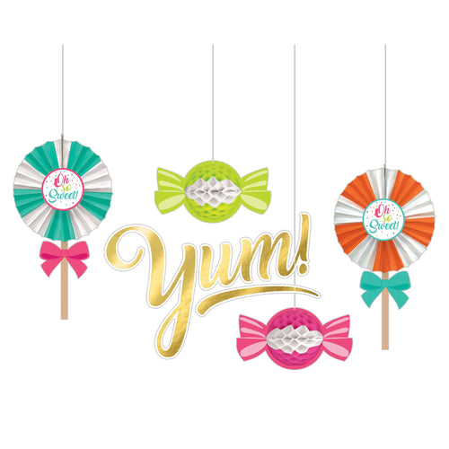 Sweets & Treats Honeycomb & Fan Decorating Kit
