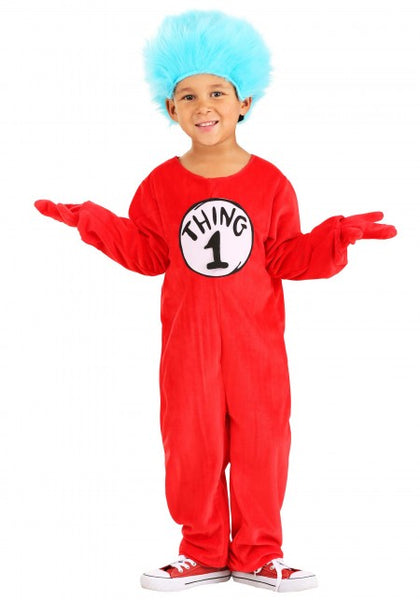 Thing 1&2 Deluxe Costume Toddler 2T