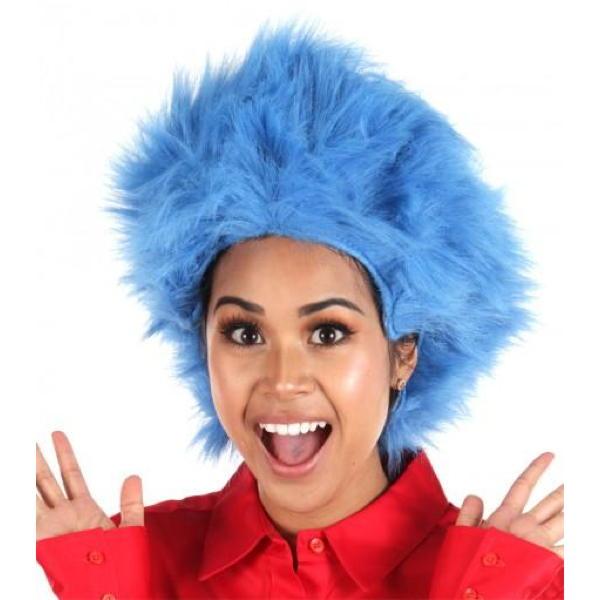 Blue Thing wig with unisized fit