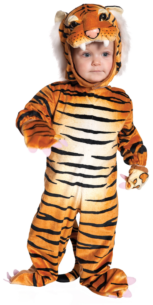 Open face tiger hood
