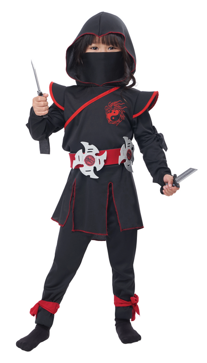 Black and Red Ninja Girl