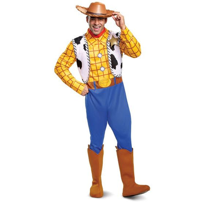 Woody Jumpsuit, vest, badge, hat and boot covers