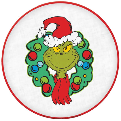 Traditional Grinch Round Platter | Christmas