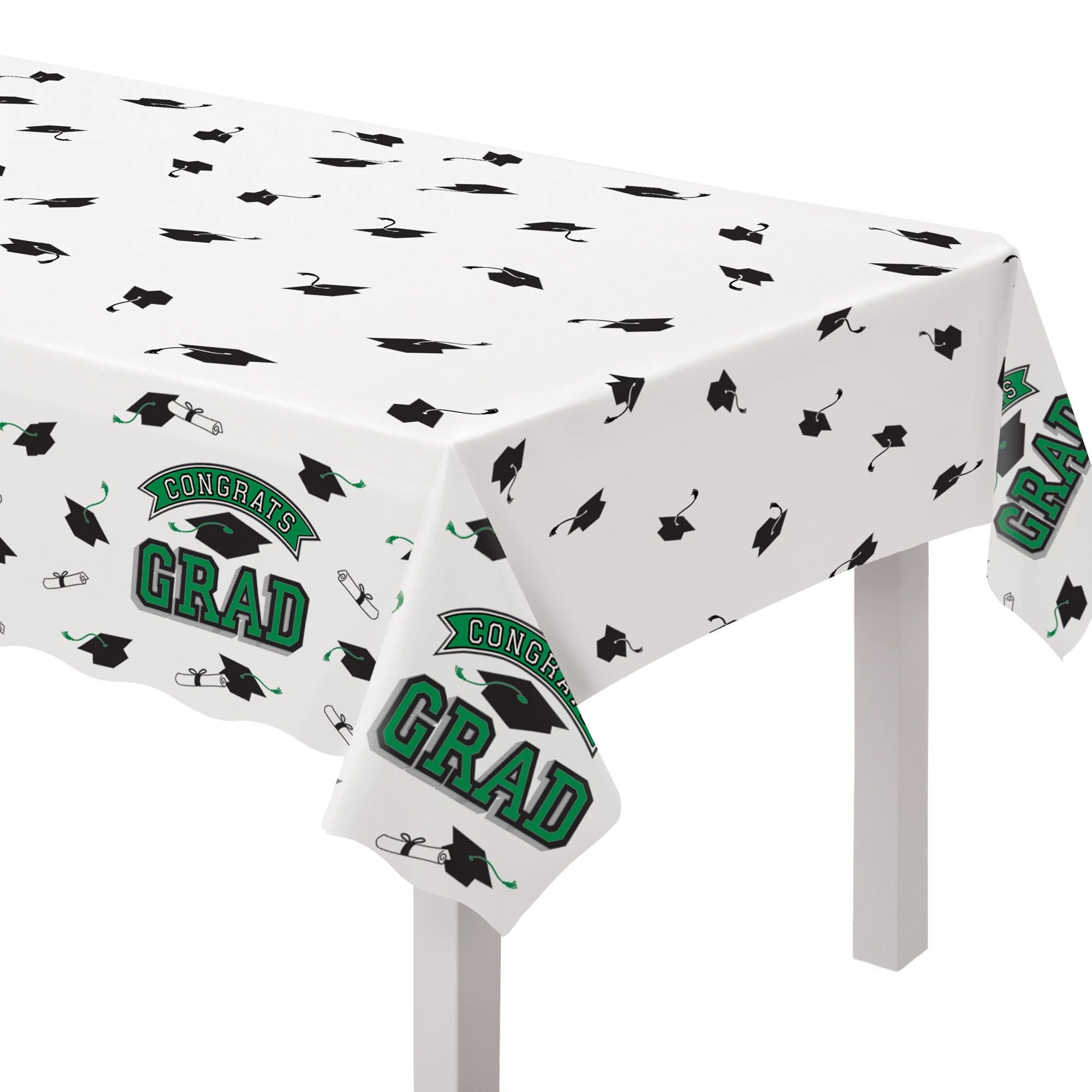True To Your School Table Cover - Green