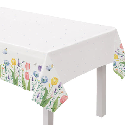 Tulip Garden Flannel Back Table Cover | Mother's Day