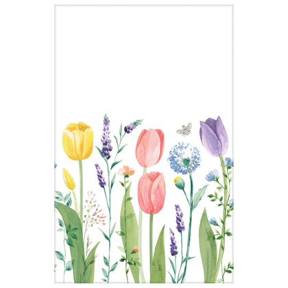 Tulip Garden Table Cover Plastic | Mother's Day