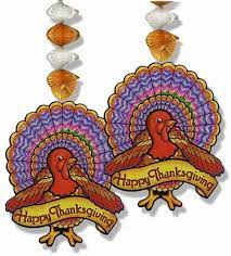 Turkey Danglers Hanging Decorations