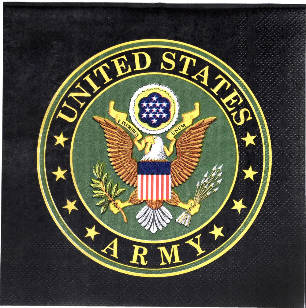 US Army Beverage Napkins 16ct | Graduation