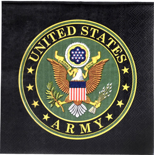 US Army Beverage Napkins 16ct | Graduation