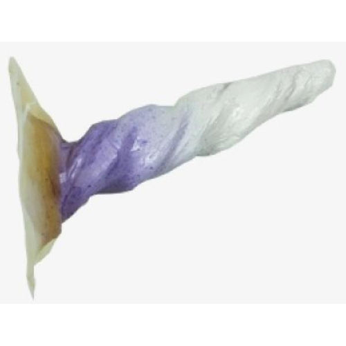 Unicorn horn white and purple accents