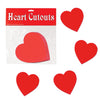 Valentine Heart Cutouts 10ct