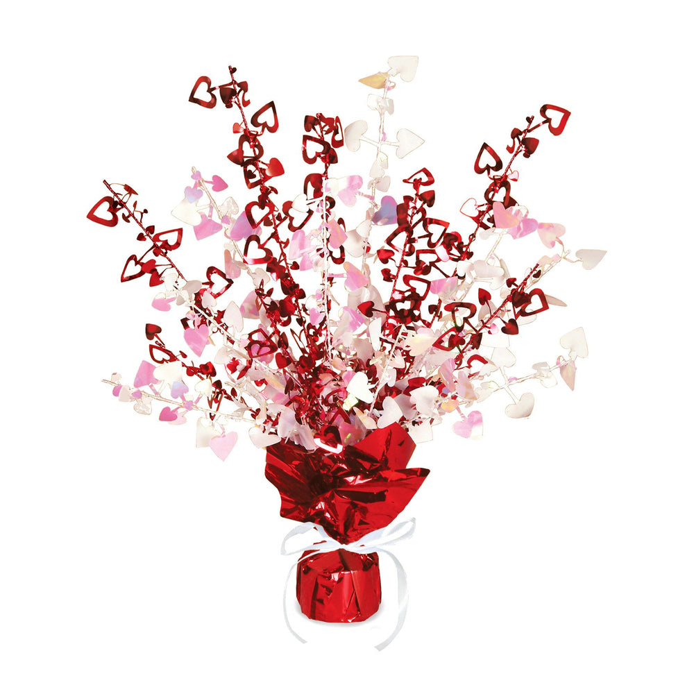 Valentine Hearts Gleam 'N Burst Centerpiece