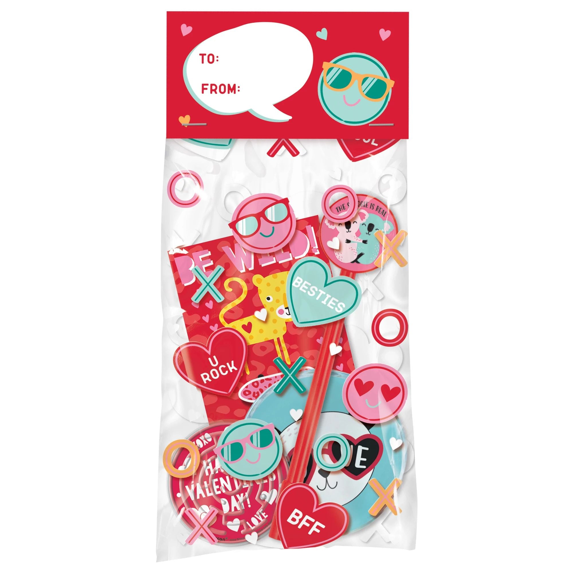 Valentine Treat Bag Kit 20ct | Valentine's Day
