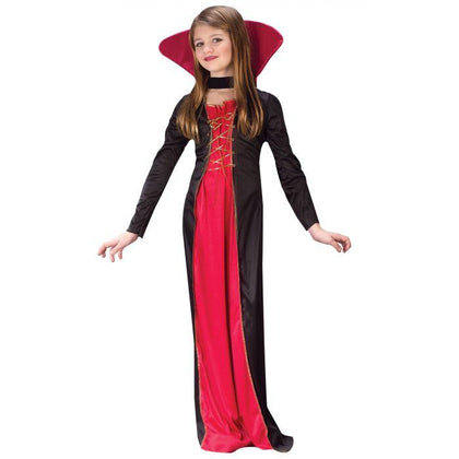 Red and Black Vampiress Gown