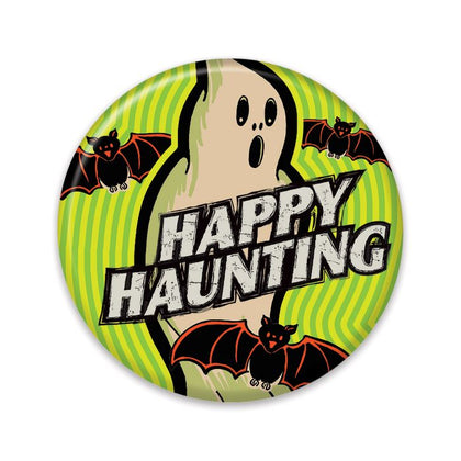 Vintage Halloween Ghost Button