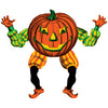 Vintage Halloween Jointed Pumpkin Goblin 