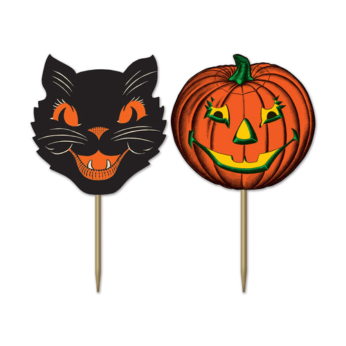 Vintage Halloween Picks 3½"
