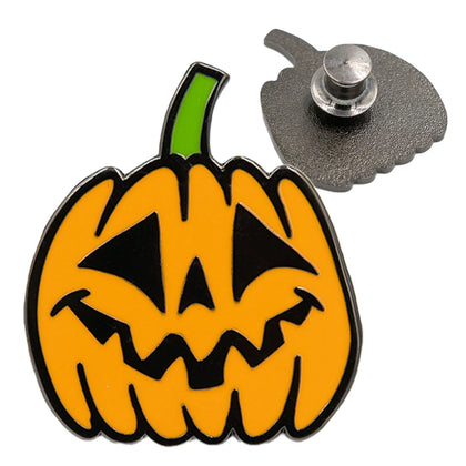 Vintage Jack-O'-Lantern Pumpkin Hard Enamel Pin