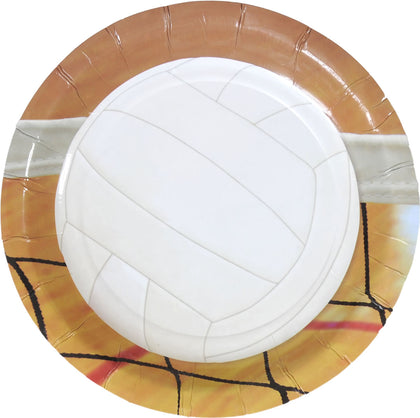 volley ball plates