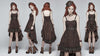 Steampunk Pleated Dress