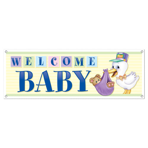 Welcome Baby Banner
