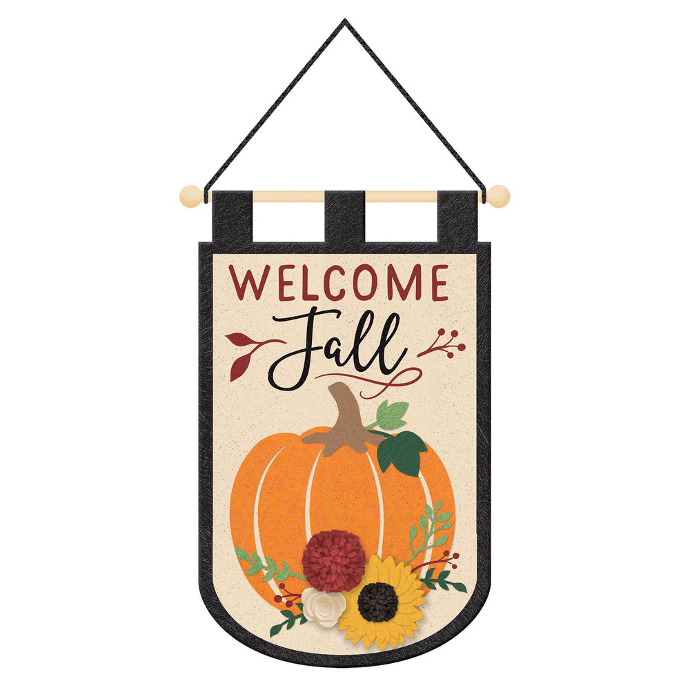 Welcome Fall Felt Banner