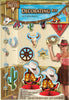 10 piece western themed decorating kit