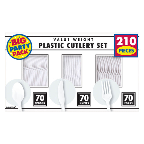 white utensils