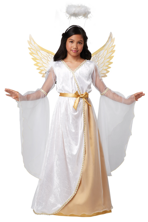 Angel with Wings and Halo