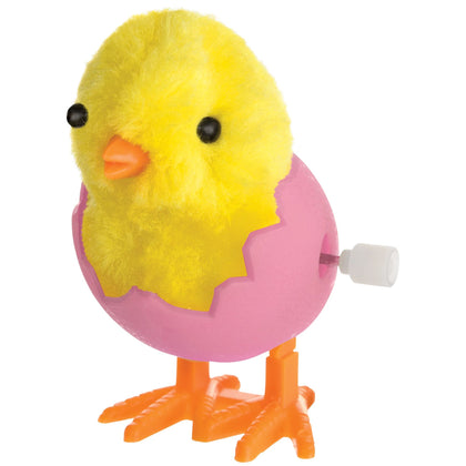 Wind Up Hatching Chick - Pink | Easter