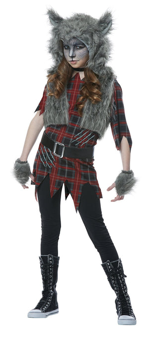 Werewolf Hood Vest and Gloves