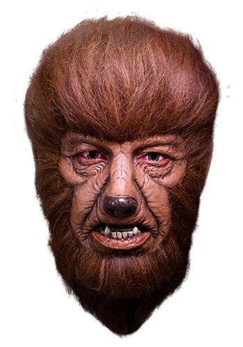Brown wolf man hair