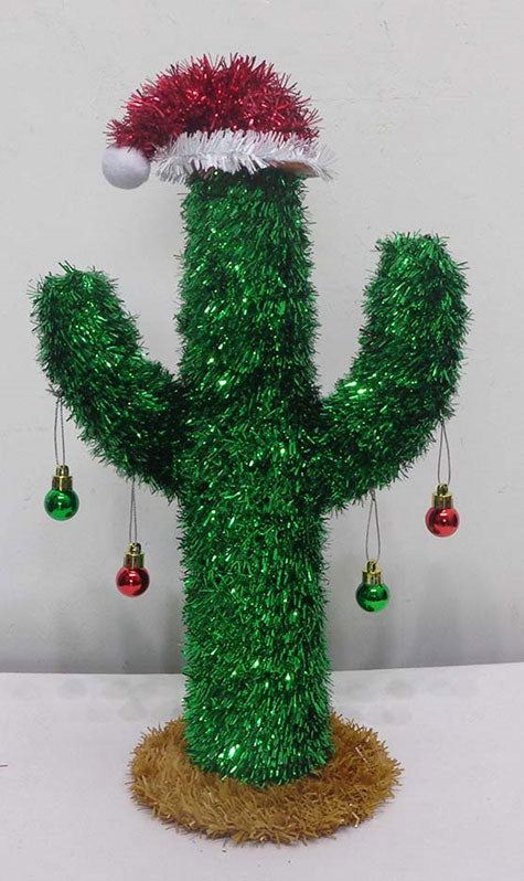 Tinsel Christmas Cactus | Christmas