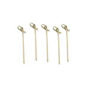 4in Bamboo Knot Picks 100ct | Catering