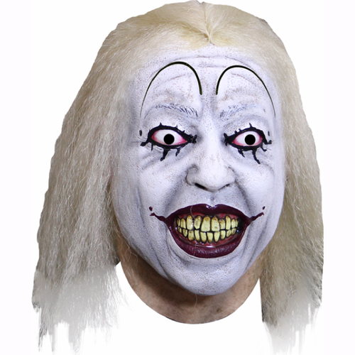White synthetic hair