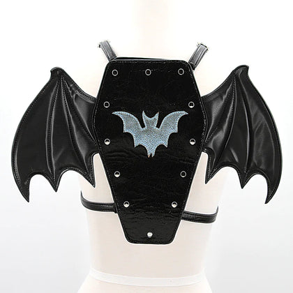 Bat Coffin Convertible Backpack | Halloween