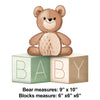 Teddy Bear Centerpiece Kit  | Baby Shower